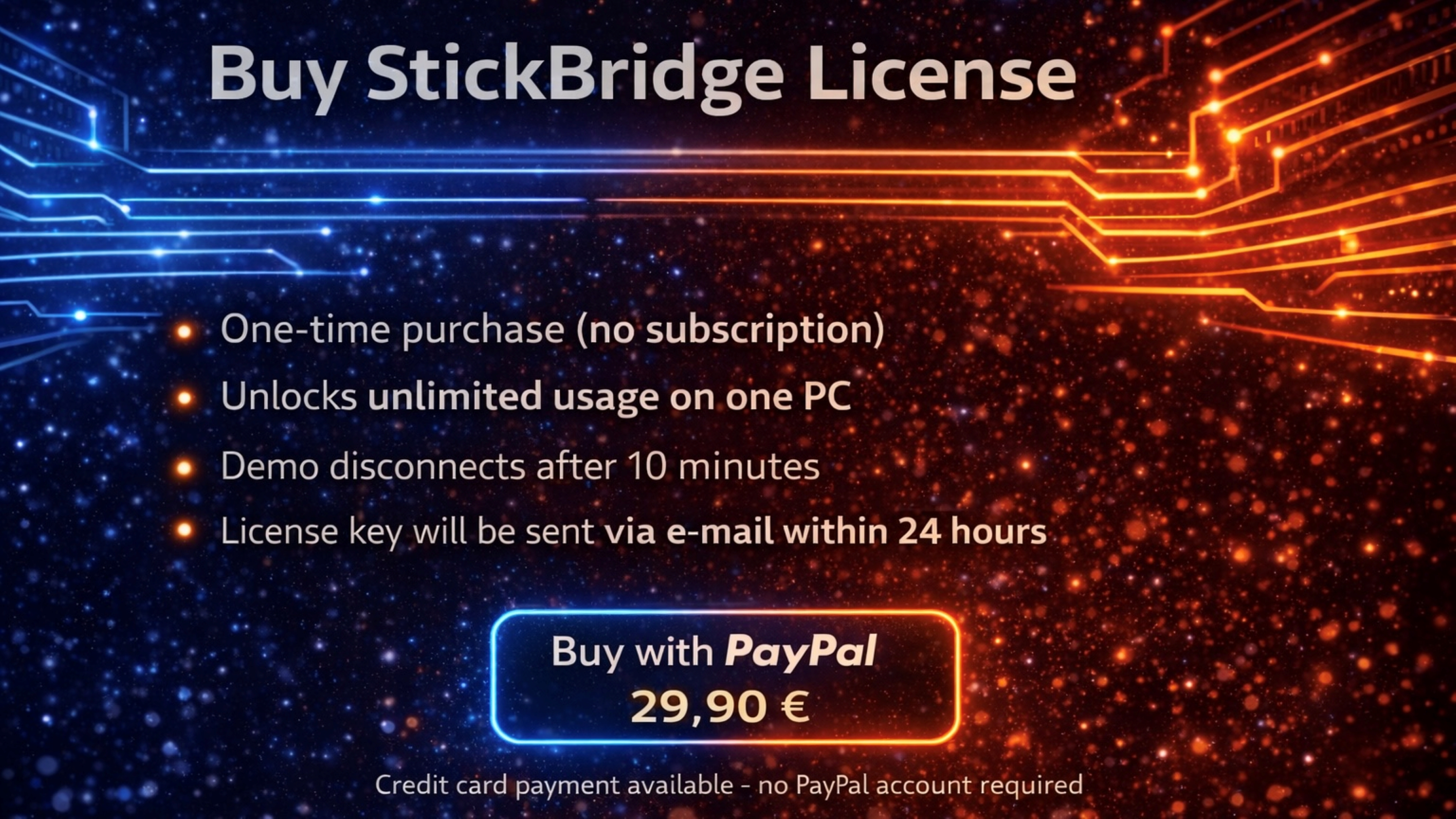 Buy StickBridge License
